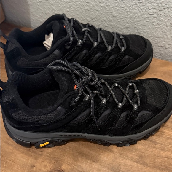 Merrell Men’s Black Athletic Trail Shoes Moab 3 size 9 NEW - Picture 3 of 8